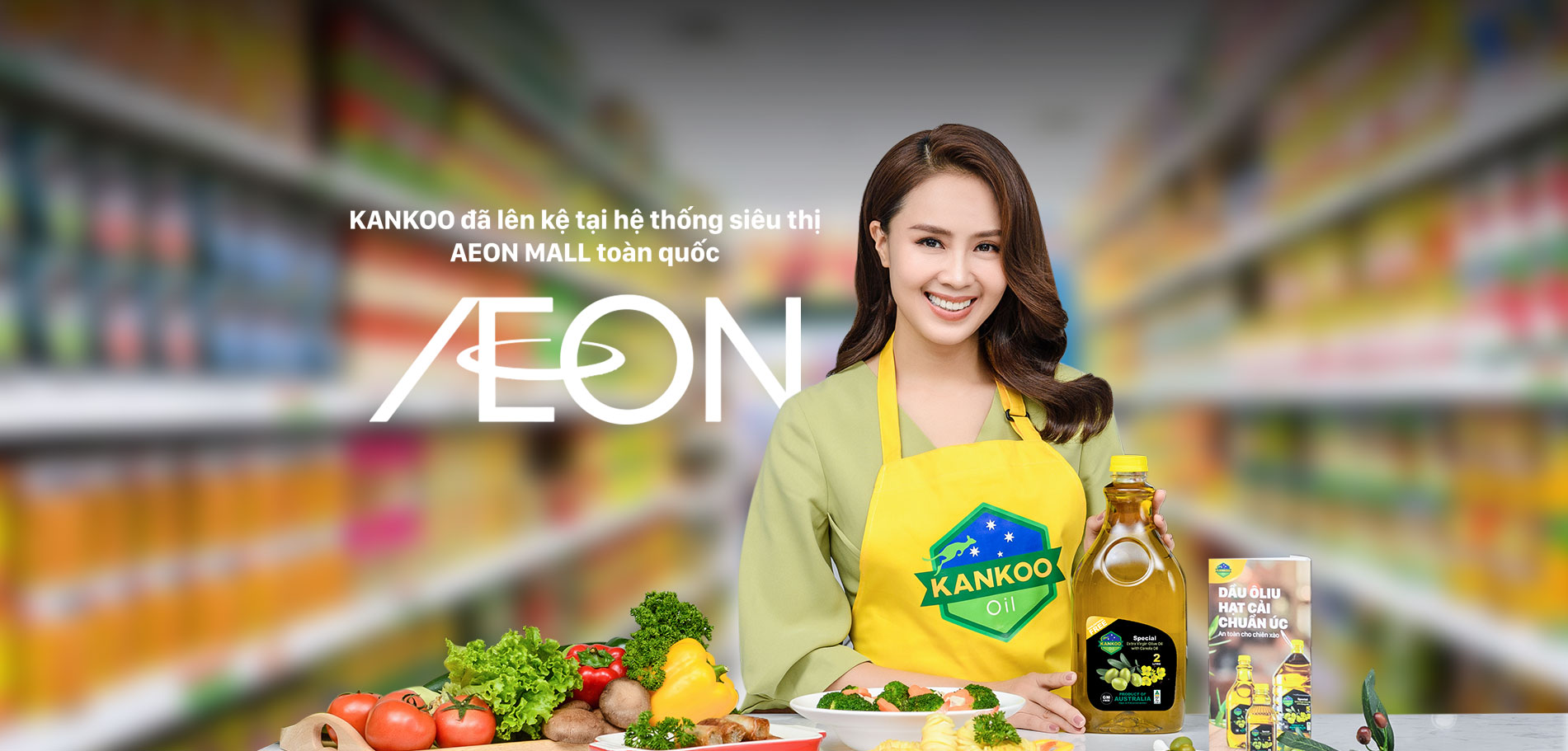Kankoo tại hệ thống siêu thị Aeon